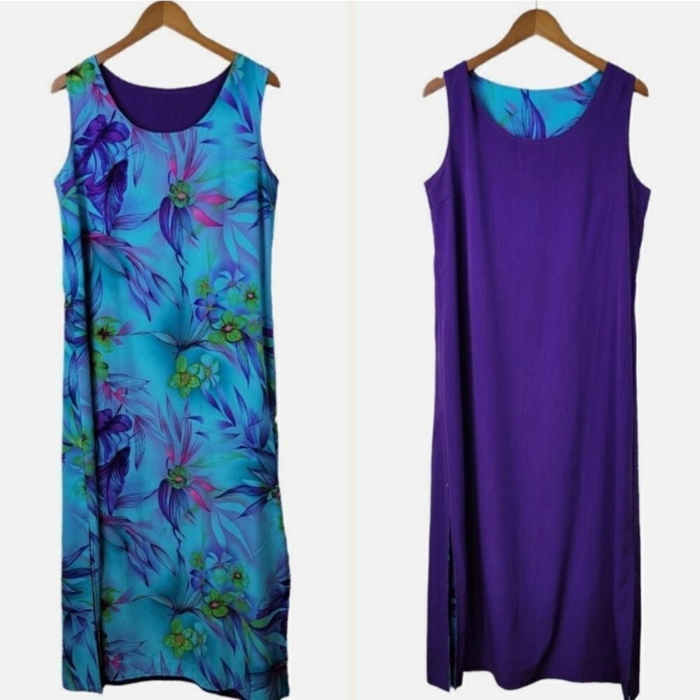 Vtg 90s reverse slip dress‎